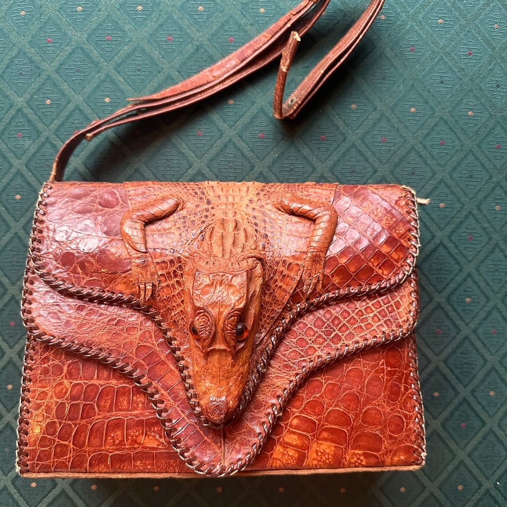 Unique Alligator Handbag